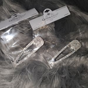Crystal Hair Clips